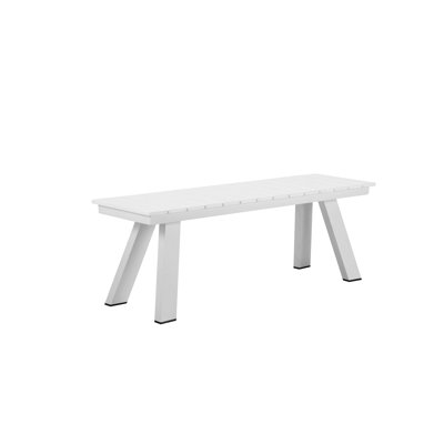 Banc d'extérieur en aluminium Pangea Home Jack