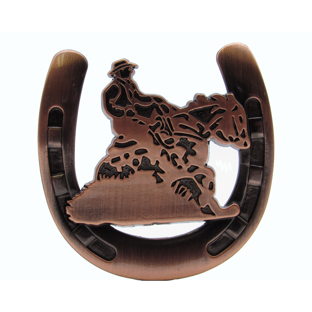 Oversized 2" Length Novelty Knob Buck Snort Lodge 