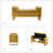 Vallejo 50.4'' W Modern Upholstered Flip Top Storage Bench with Two Pillows and Tufted-1251646602