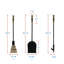 Mini ensemble d'outils de foyer en fer 4 pièces Reddin-161695820