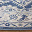 Tapis oriental bleu marine / gris clair Asucena-50072655