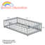 Lit plateforme simple en bois massif pour enfants avec transition pour lit de tout-petit et clôture-675175306