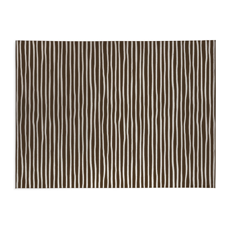 Tapis de bureau Ribbon Play, L 84 po x P 60 po, Brun moka