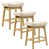 Beige Linen Seat/ Wood Frame selected