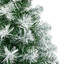 Green Spruce Flocked/Frosted Christmas Tree-314716376-401839303
