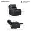 Fauteuil inclinable électrique de 42 po de largeur-120433472