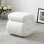 Repose-pieds confortable, repose-pieds rembourré moderne, tabouret de coiffeuse en forme de S-535187976