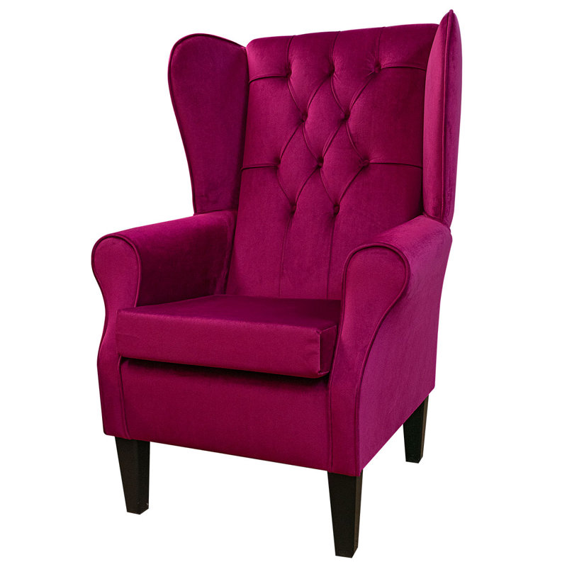 79cm Wide Tufted Wingback Chair