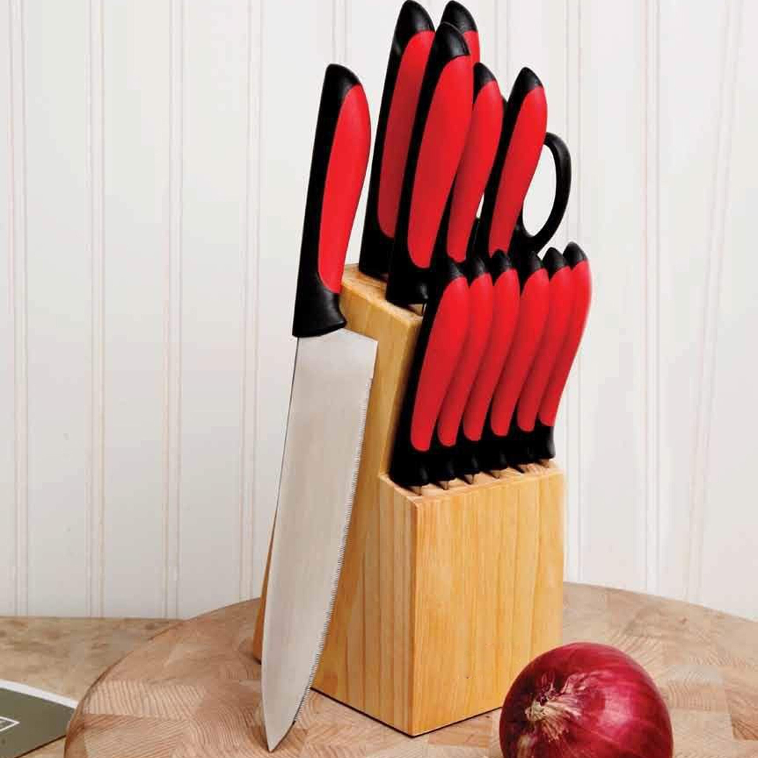 Cheer Collection 14 Piece Stainless Steel (18/0) Assorted Knife Set
