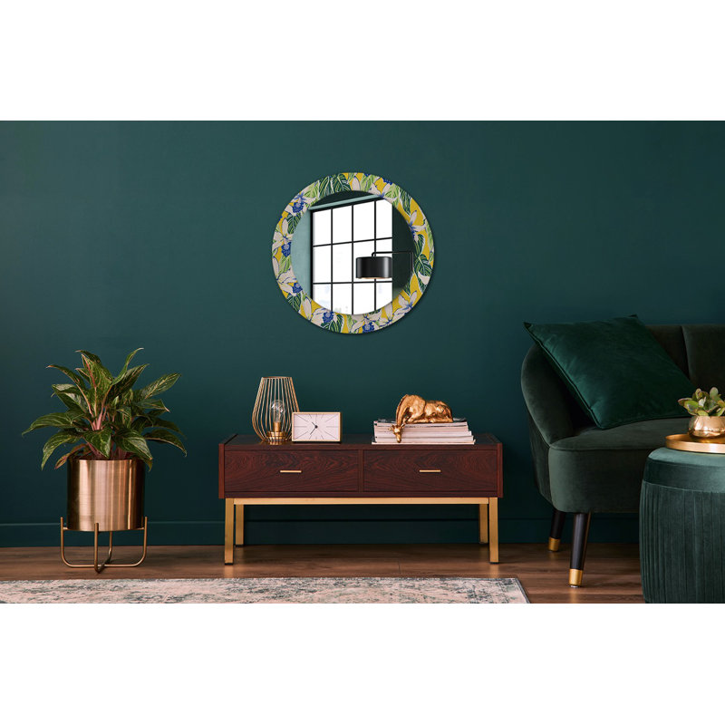 Huldar Glass Flat Wall Mirror