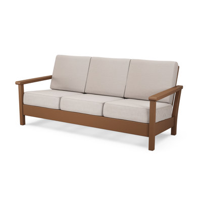 POLYWOOD® Harbour 75" Sunbrella® Patio Sofa