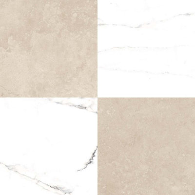 Carreau de porcelaine mat pour plancher et mur 12 po x 12 po Windsor