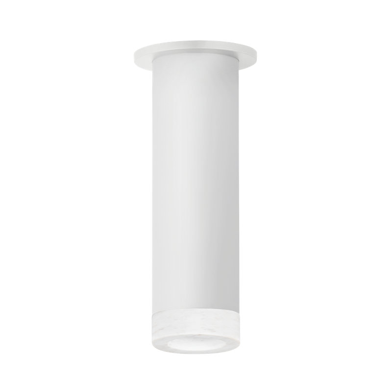 Luxe 1 - Light LED Flush Mount, 25 W, 12" H x 12" W x 12" D, Marble