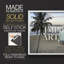 «Be Happy Beach», reproduction encadrée-1713433519-1713433527