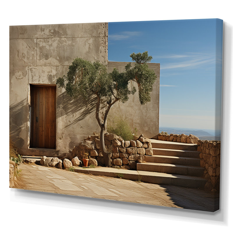 Monuments, minimalisme, photographie de paysage sur toile, H 24 po x l 32 po x P 1 po, Toile tendue