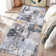 Tapis abstraits lavables pour le salon