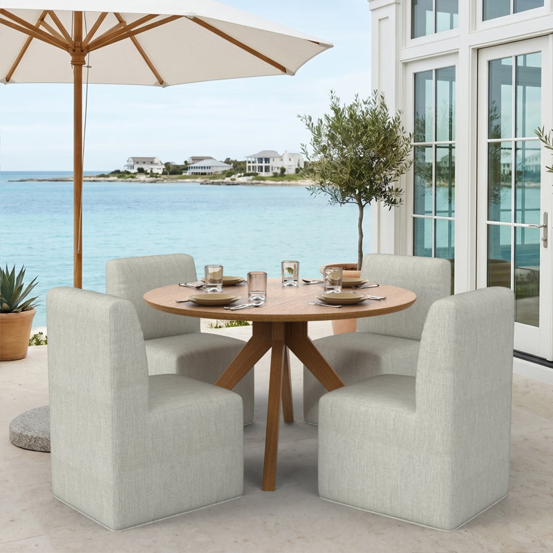 Chaise de patio Praia Sunbrella®, Toile granit Sunbrella®