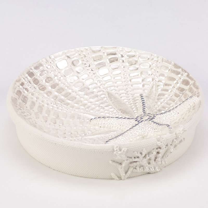 Sequin Shells Bath Soap Dish