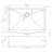 33'' L Farmhouse / Apron Single Bowl Stainless Steel Kitchen Sink