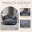 Chenille Bean Bag Chair-430888850