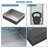 Stainless Steel Shower Niche, Brushed Nickel-38934530-38934589