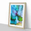 Uniting Inks in Abstract - Picture Frame Graphic Art Print-55778044-55778045