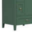 Meuble-lavabo de 24 po avec rangement, tablette réglable, panneau de fibres à densité moyenne et bois d'hévéa, cloisons amovibles-415444278