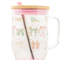 10 bouteilles d'hydratation 10 Strawberry Street Adria, nœud rose