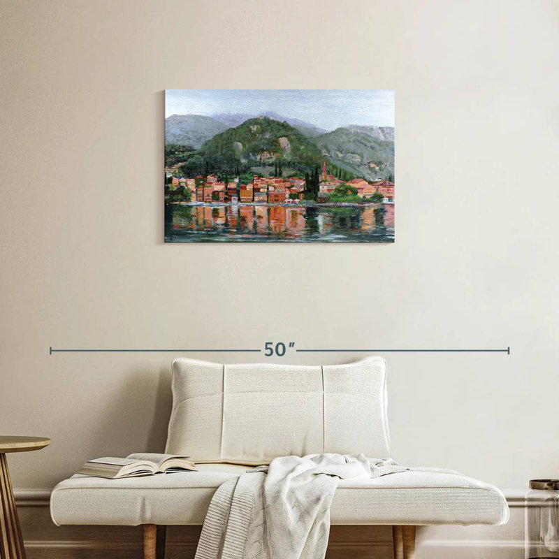 Gillard Varenna Lake Como Italy, 20" H x 30" W