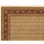 Hand Knotted Wool Oriental Area Rug in Ivory And Wine
