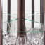 Vitrine d'angle lumineuse en verre, vitrine de coin autoportante avec éclairage intégré, armoire de rangement pour antiquités, objets de collection, verres à vin, bar, salon-1632112119