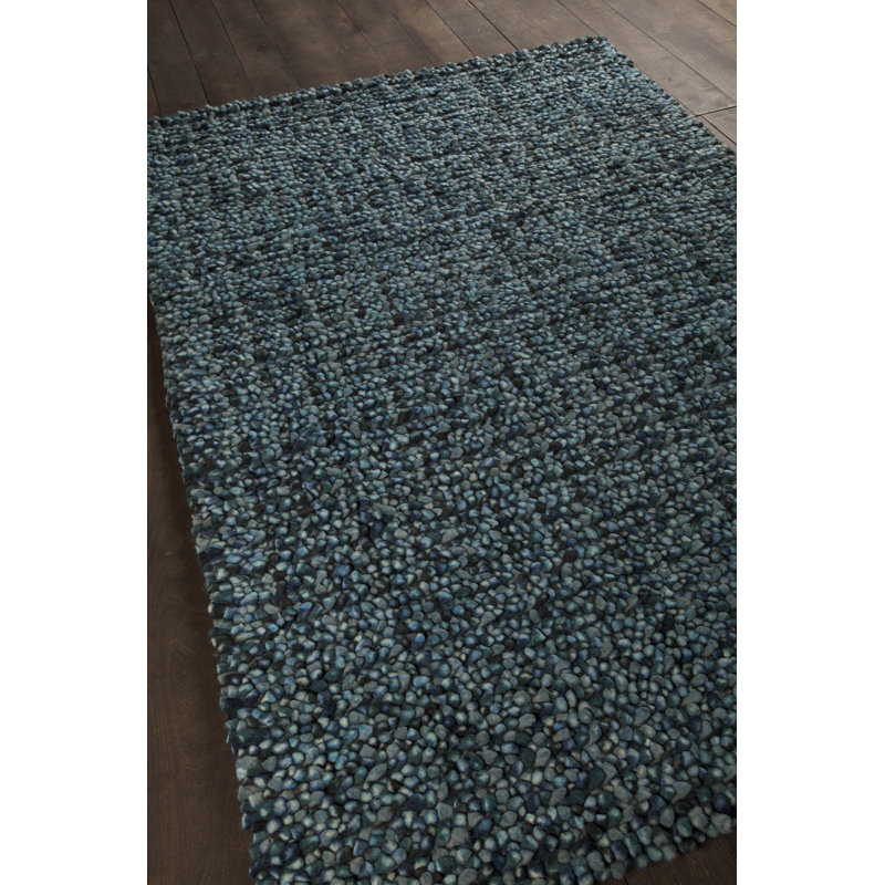 Gems Blue/Gray Area Rug, Blue/Gray, Rectangle 7'9" x 10'6"