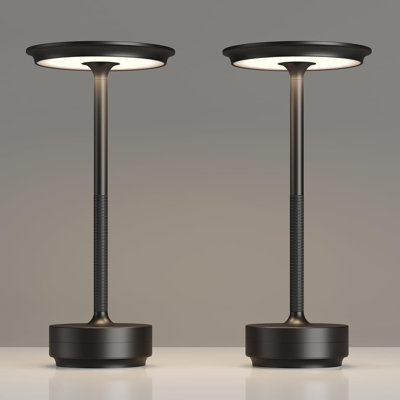 2 Pack Rechargeable Cordless Table Lamps