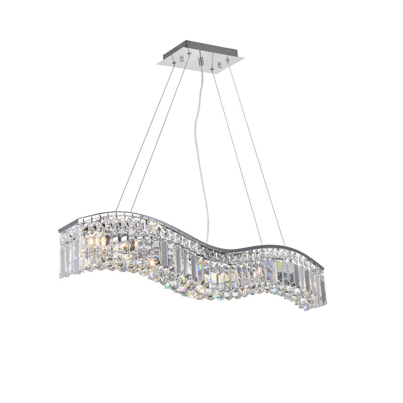 Anne 5 - Light Dimmable Geometric Chandelier
