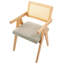 49cm H Upholstered Full Back Accent-46054978