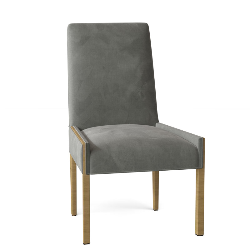 Chaise d'appoint rembourrée Libby Langdon, Espresso, 9953 Étain