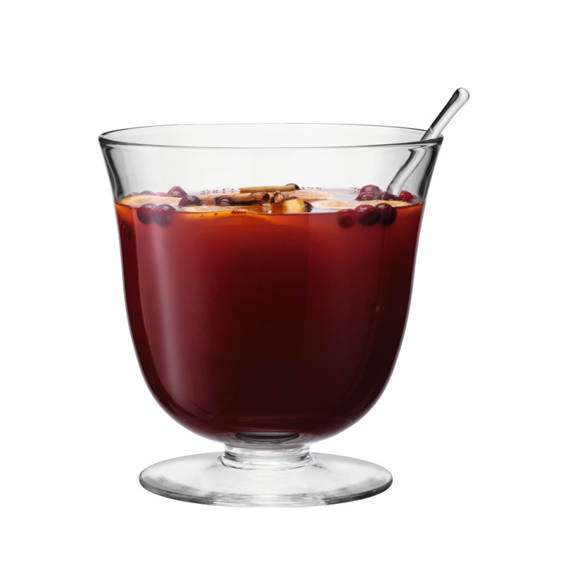 205.5oz. Glass Punch Bowl