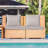 3-piece Waterproof Outdoor Loveseat Cushion Set For Patio Swing Bench – All-weather Seat & Backrest Replacement Cushions-248752127