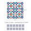 Aicha Abstract Tile Decal