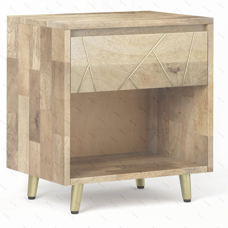 Jager - Table de chevet - Naturel