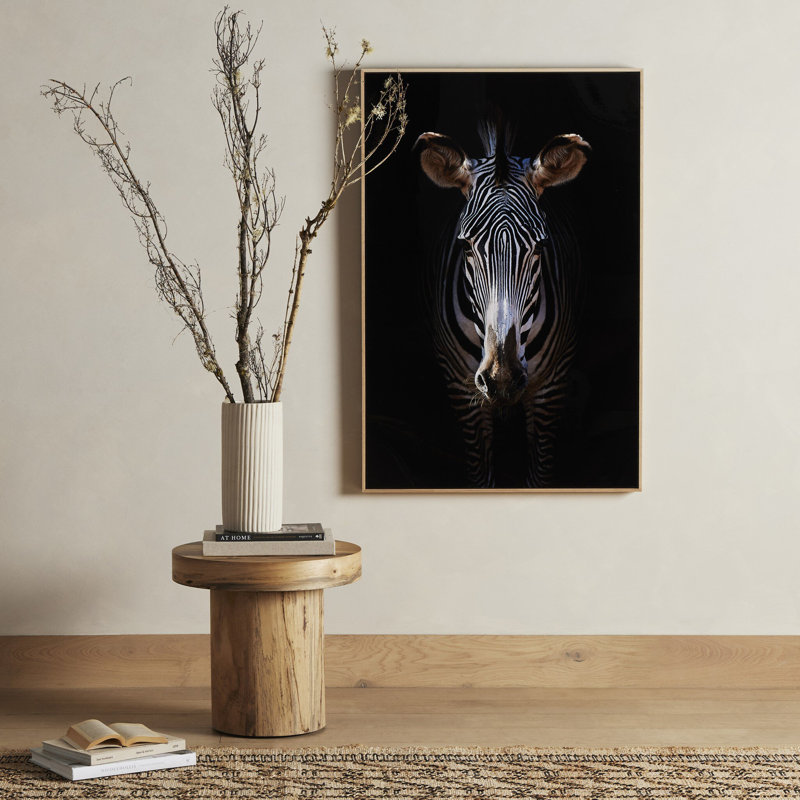 Zebra Stare By Getty Images, H 48" x W 32"