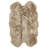 Diller Light Brown Faux Sheepskin Fur Machine Washable Shag Fluffy Area Rug-920356449