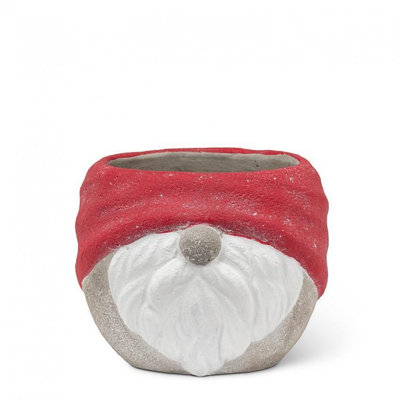 Pot de fleurs moyen pour père Noël