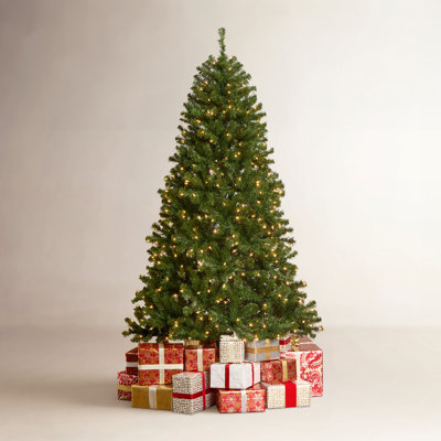 Leilonie Pre-Lit Spruce Christmas Tree