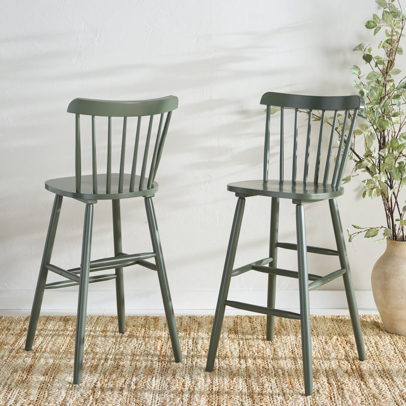 Tabouret Cerian, Tabouret de bar (siège d'une hauteur de 30,08 po), Vieux vert