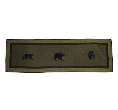Bear Country Bed Runner
