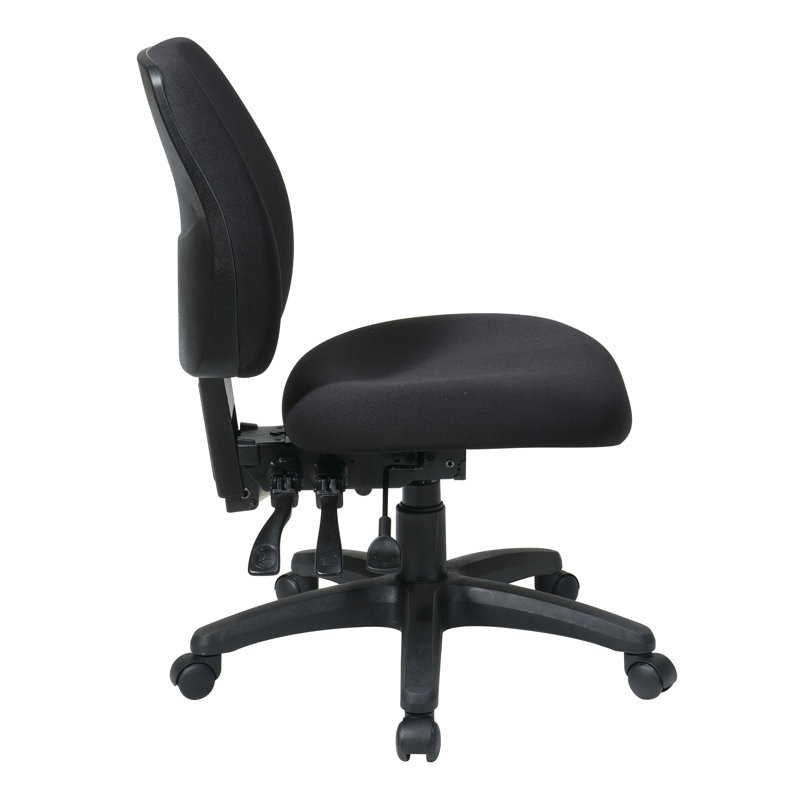 Chaise de travail Hathcock, SpringFlex - Charbon, Non inclus