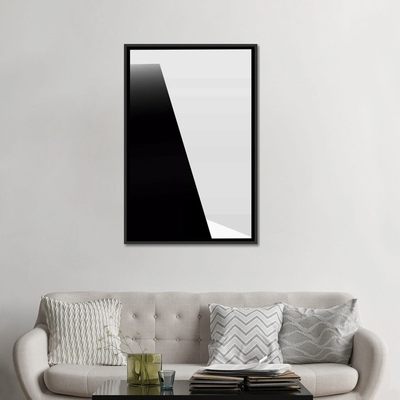 Atmospheres modernes Albree, impression sur toile, Toile avec cadre noir, Pas de tapis, H 48 po x l 32 po x P 1,5 po