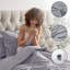 Ensemble d'édredon plissé avec draps Bed-in-a-Bag-103134056-103134075