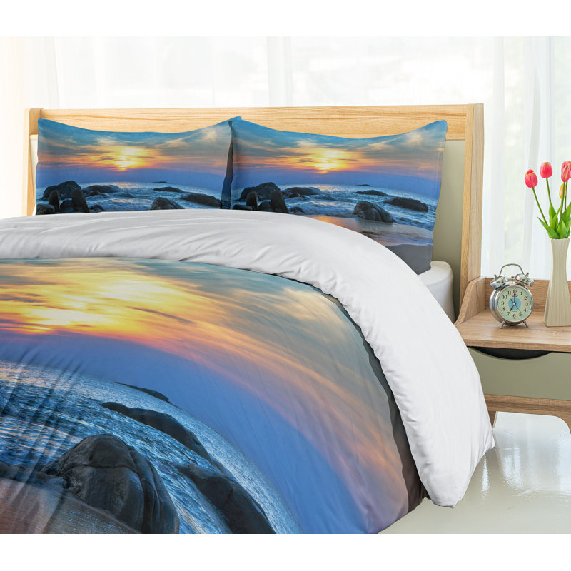Coastal Polyester Duvet Cover
